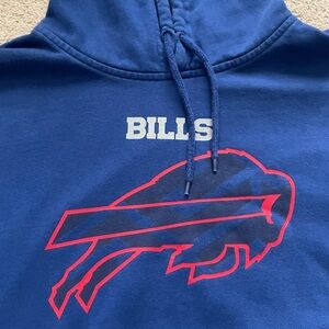 Royal Blue Buffalo Bills Hoodie with Logo